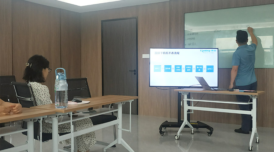 強(qiáng)化知識(shí) 提升技能！金環(huán)電器開展衣物烘干機(jī)產(chǎn)品知識(shí)培訓(xùn)