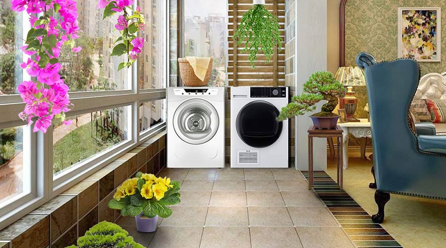 家居陽臺(tái)晾曬衣物不干怎么辦，衣物烘干機(jī)來解決！