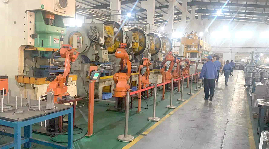 揭秘金環(huán)電器滾筒干衣機(jī)沖壓自動(dòng)化生產(chǎn)是如何進(jìn)行的？