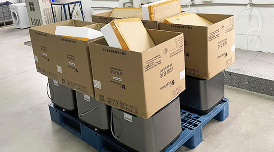 高質(zhì)量 低返工率！順利完成客戶迷你洗衣機(jī)驗(yàn)貨