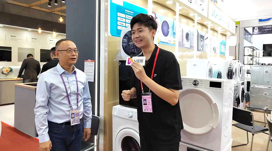廣交會(huì)熱點(diǎn)！央視、新華網(wǎng)等媒體聚焦金環(huán)電器滾筒干衣機(jī)